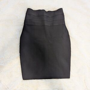 Elegant Black Pencil Skirt